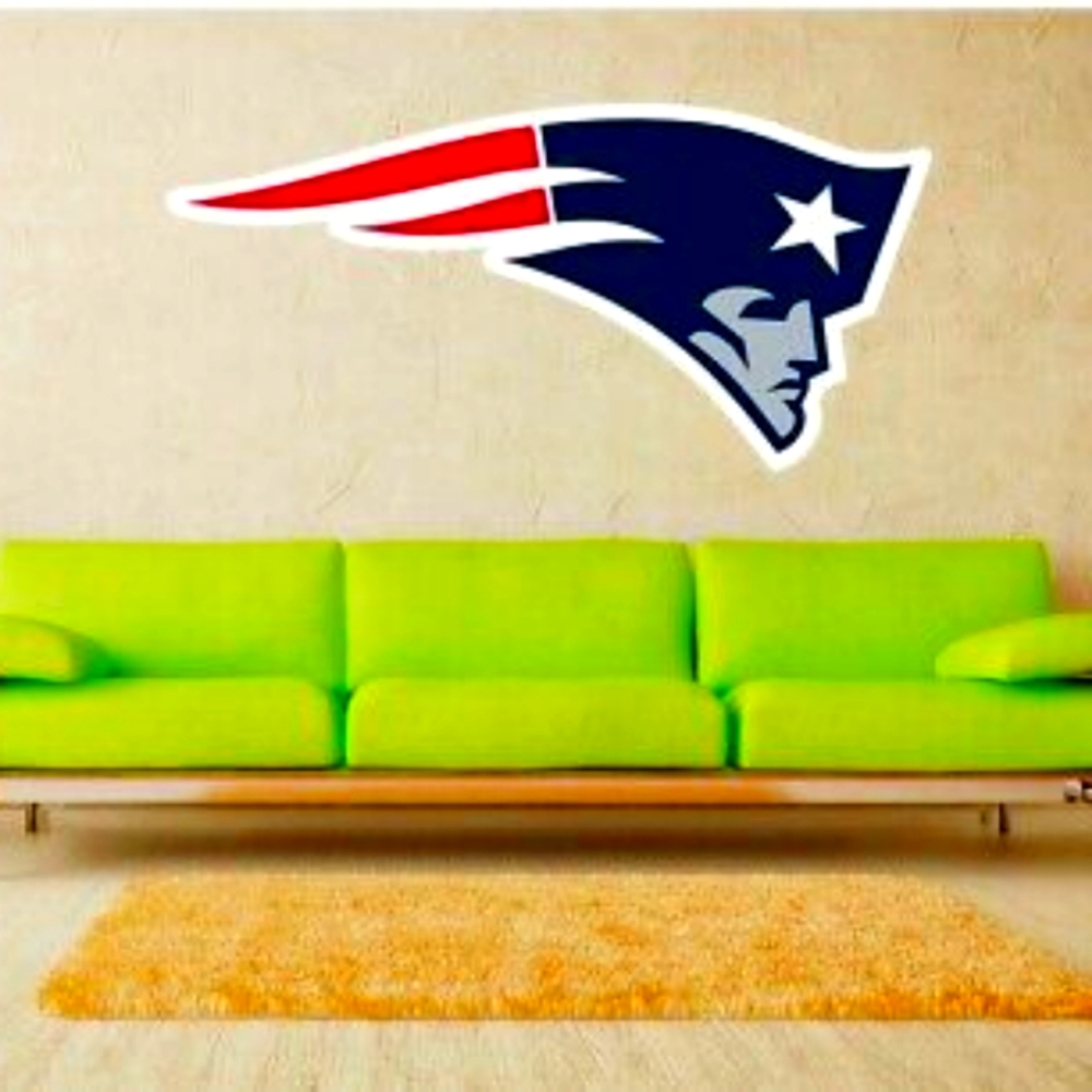 New NFL Patriots XL Wall Decal